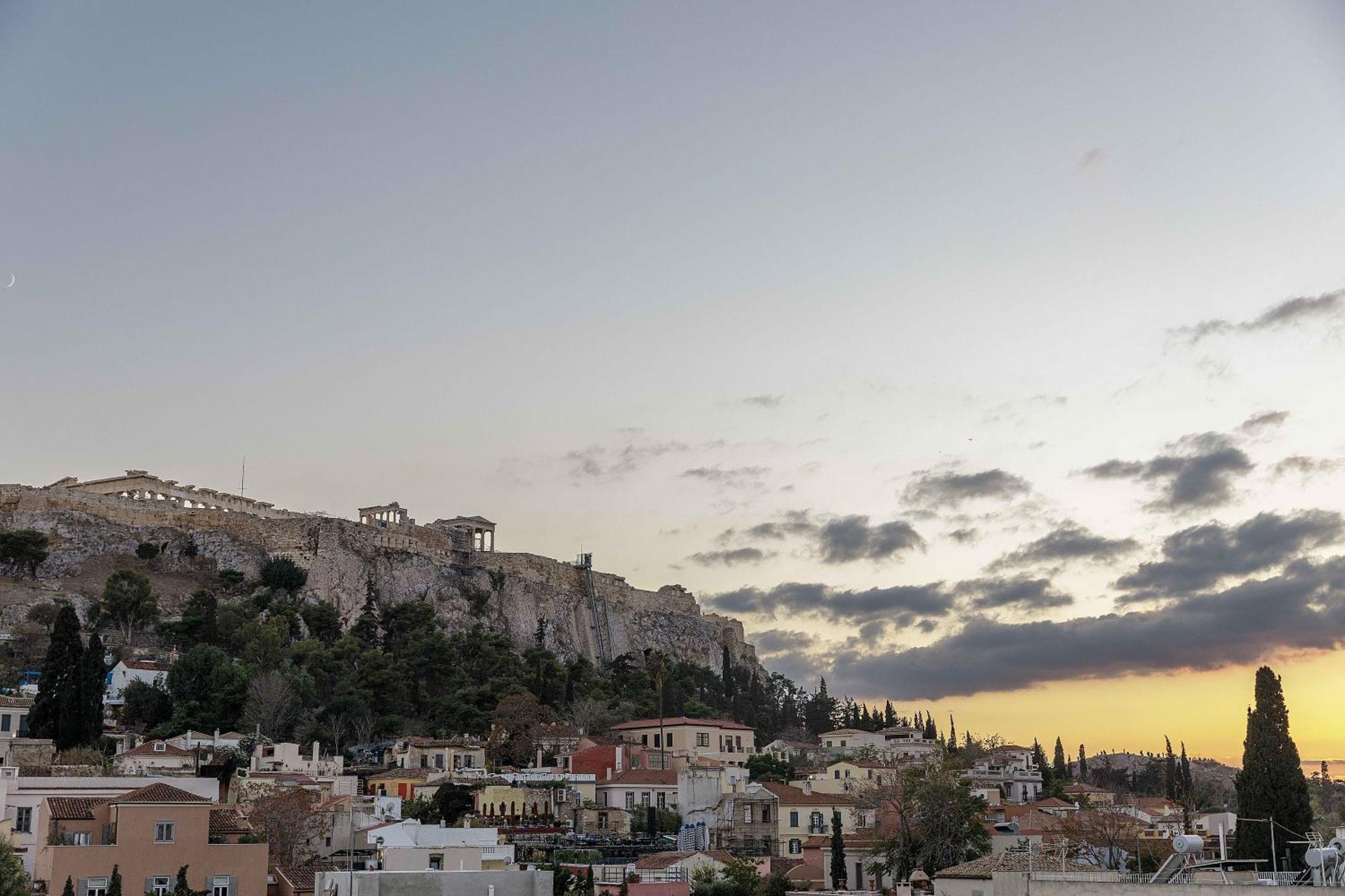 Master Plaka Appartement Athene Buitenkant foto